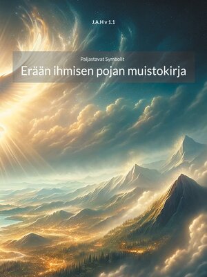 cover image of Erään ihmisen pojan muistokirja